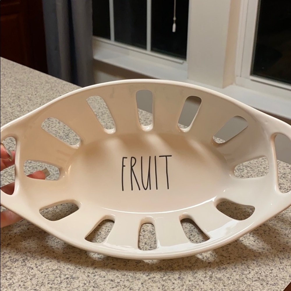 Rae Dunn fruit basket